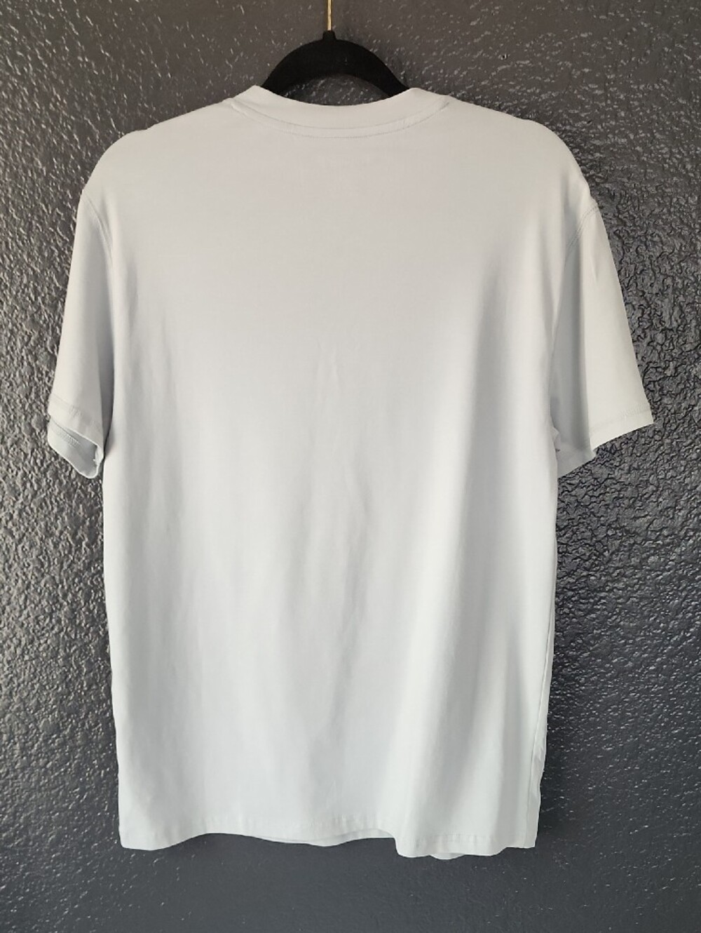 William Rast Light Gray Short Sleeve Henley Tee - Picture 5 of 5